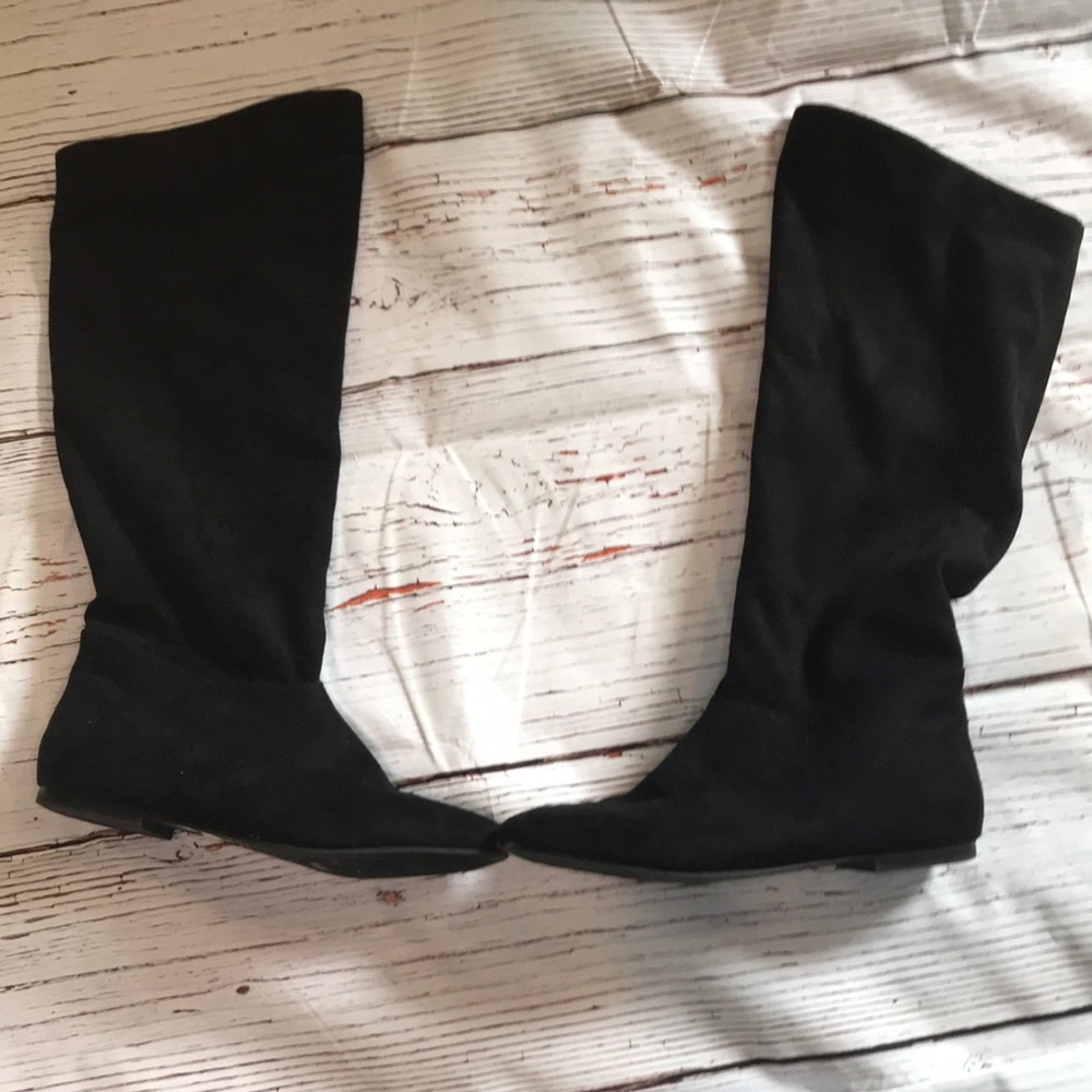 Indiago rd tall black boots
